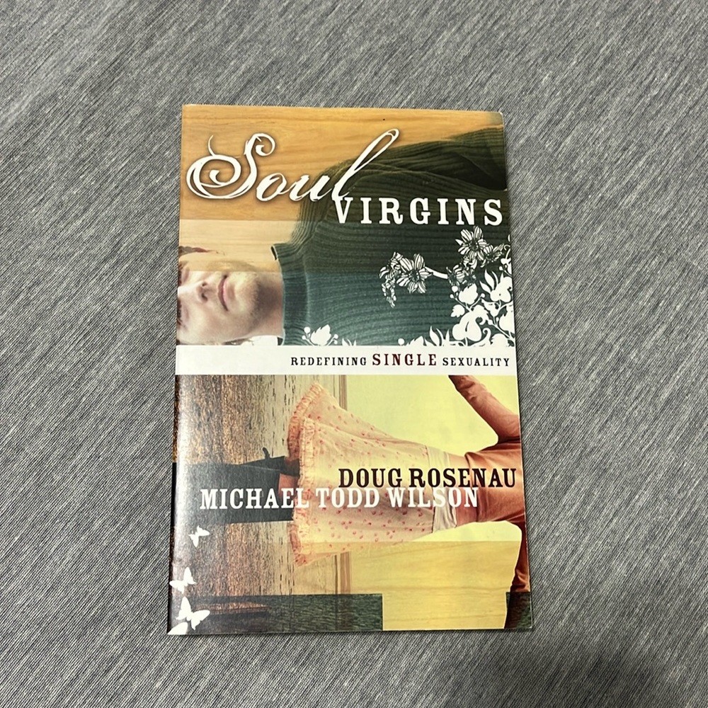 Spiritual book Soul Virgins by Doug Rosenau ,paper back New but no tag.